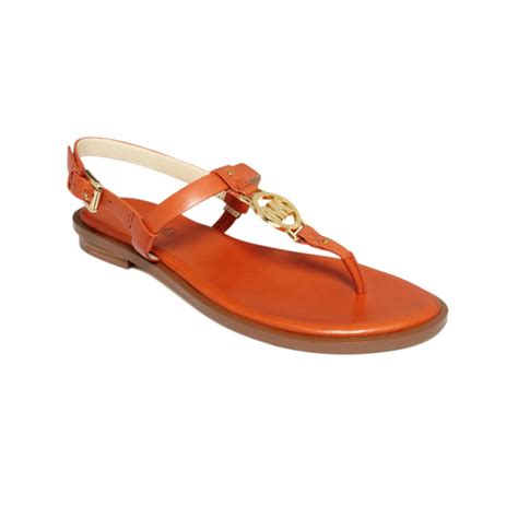 michael kors sandals orange|michael kors sandals clearance.